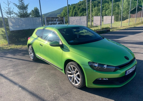 Volkswagen Scirocco cena 28000 przebieg: 187000, rok produkcji 2009 z Stargard małe 56